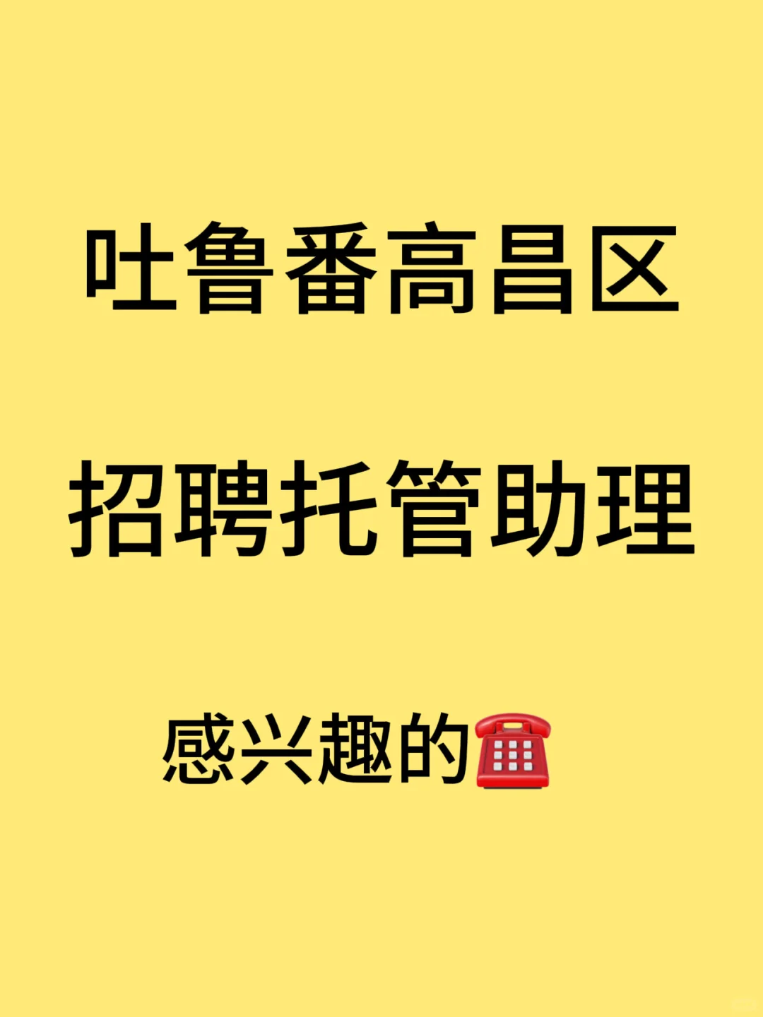 招聘托管助理
