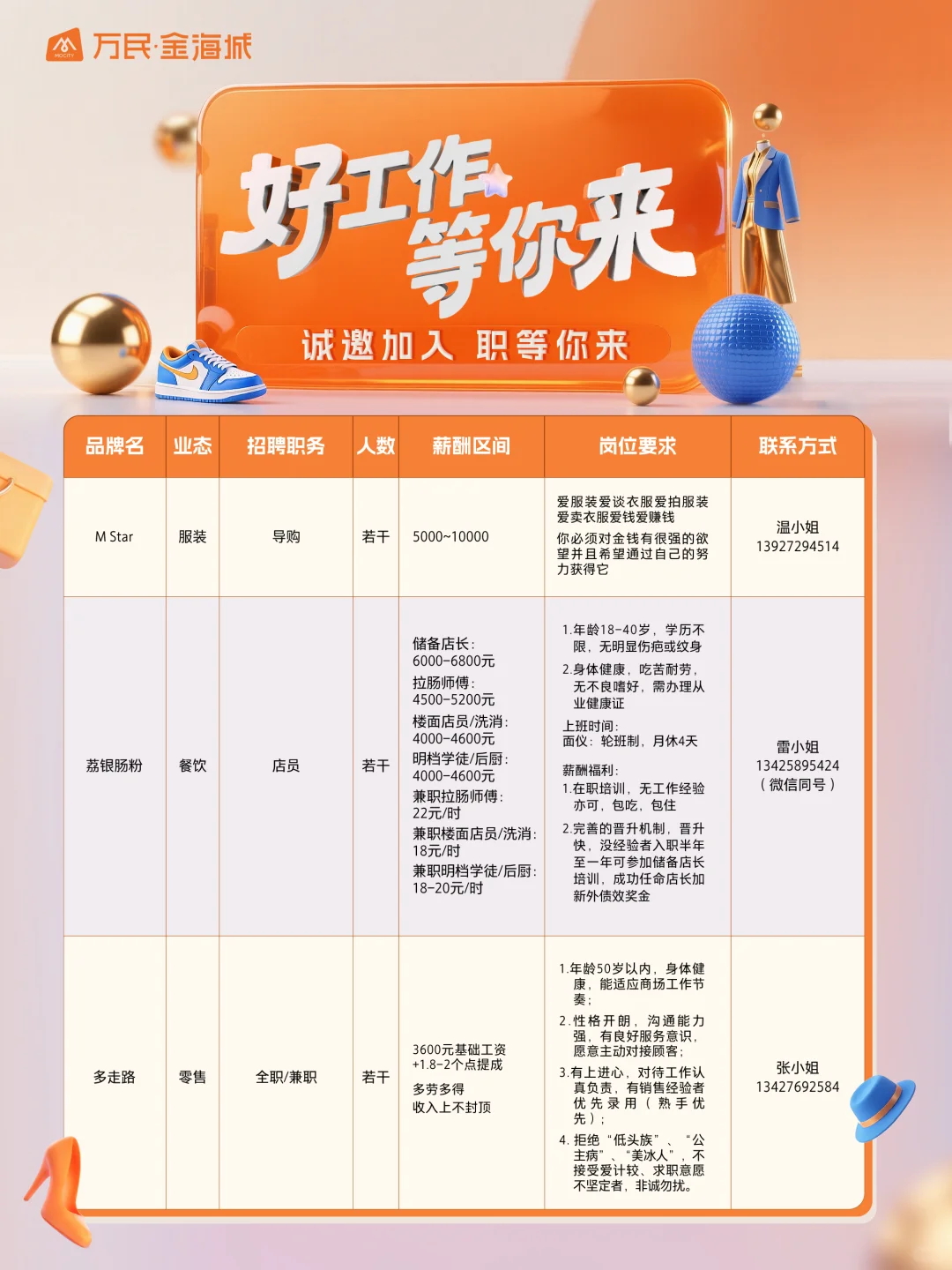 人，来上班‼️