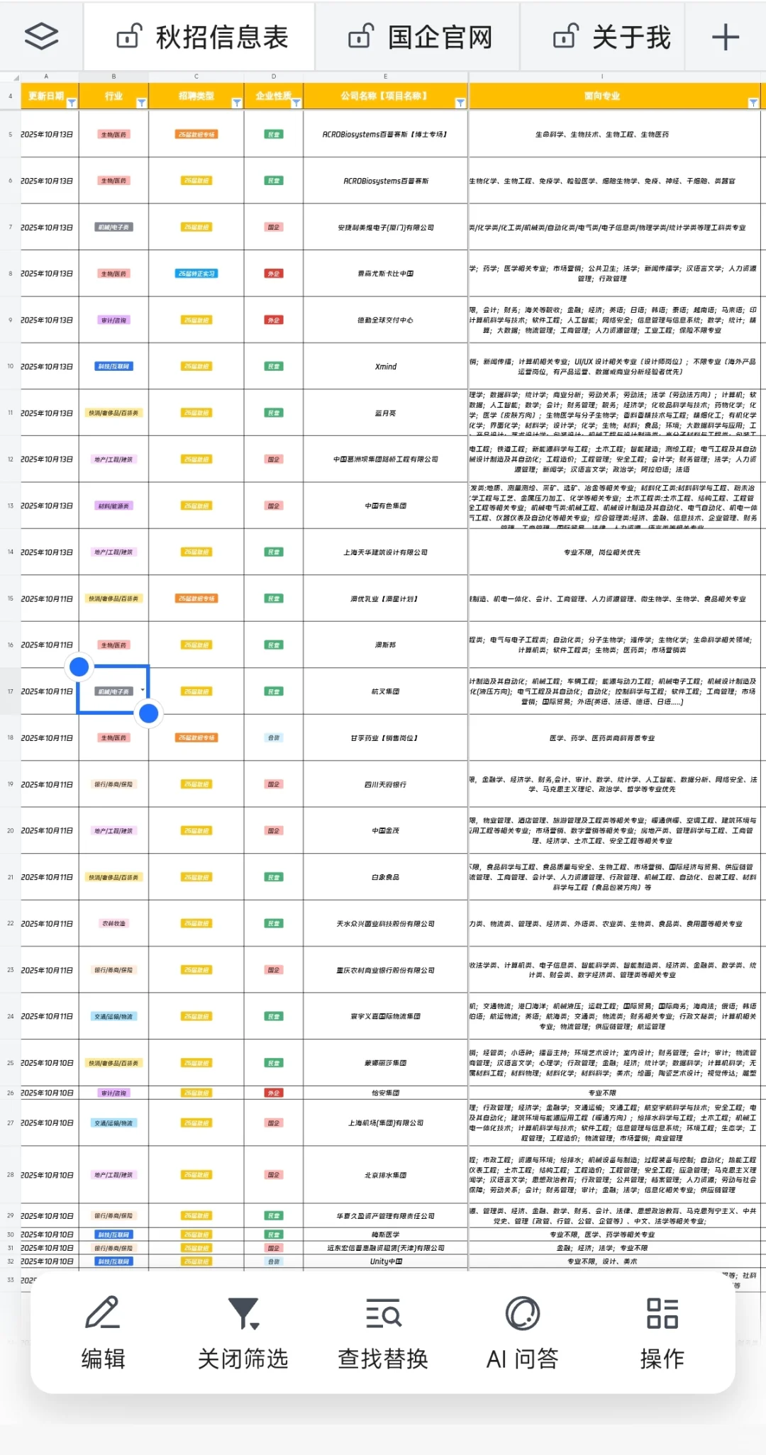 10月28日，中航集团2026届校园招聘正式启动