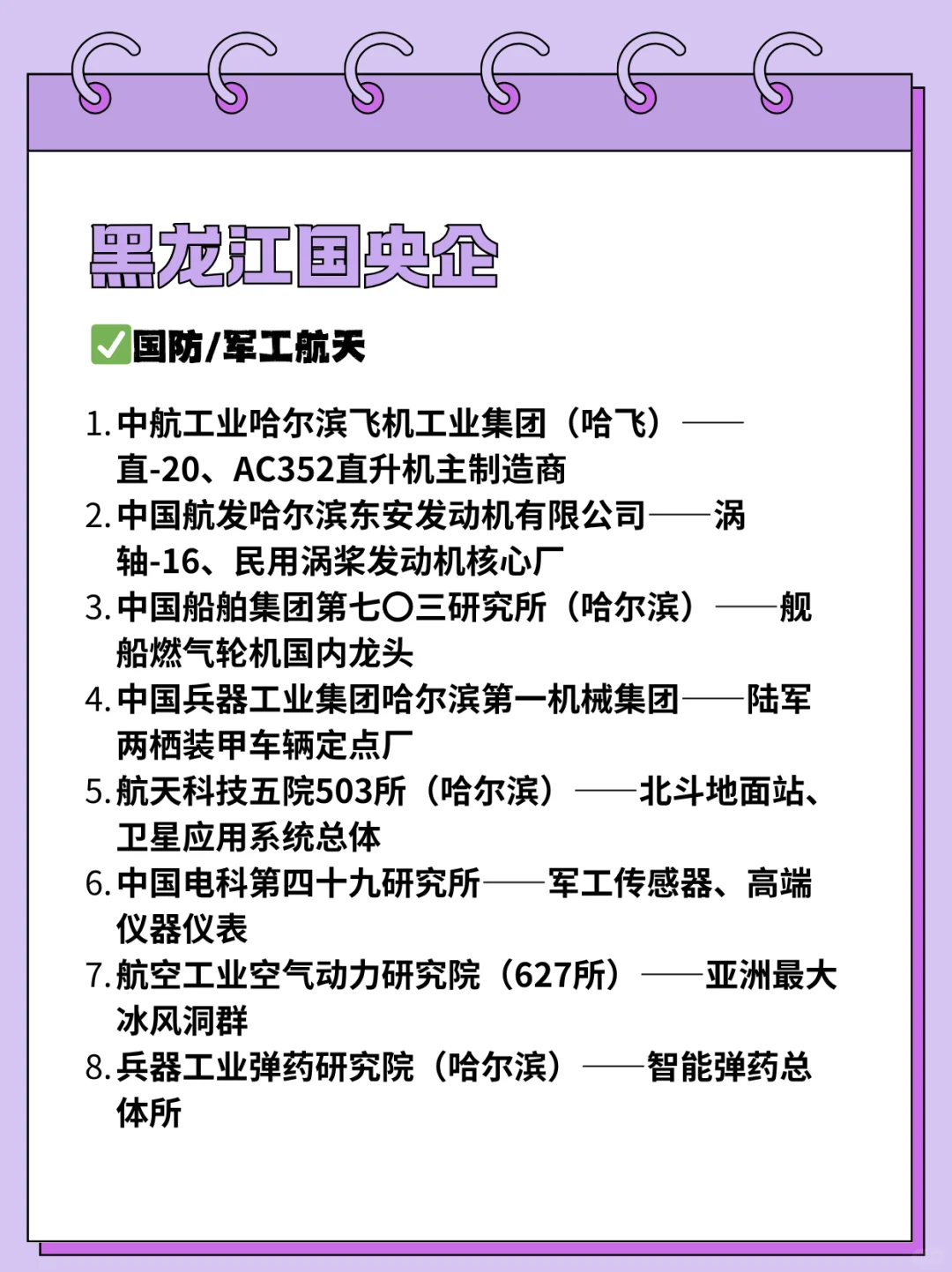 26届秋招一定要去的央国企 —黑龙江篇