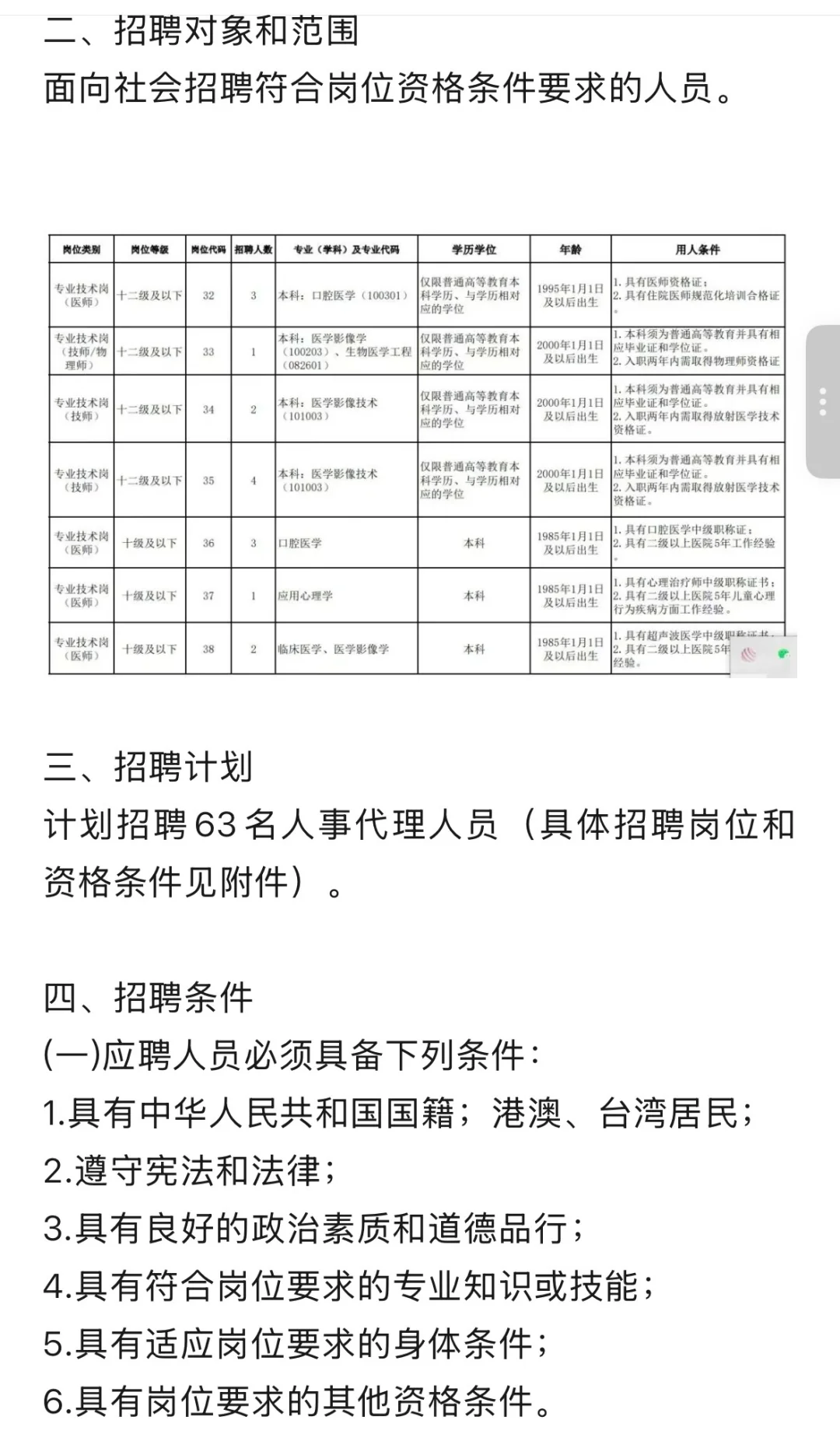 25年招聘影技6人，许昌市中心医院