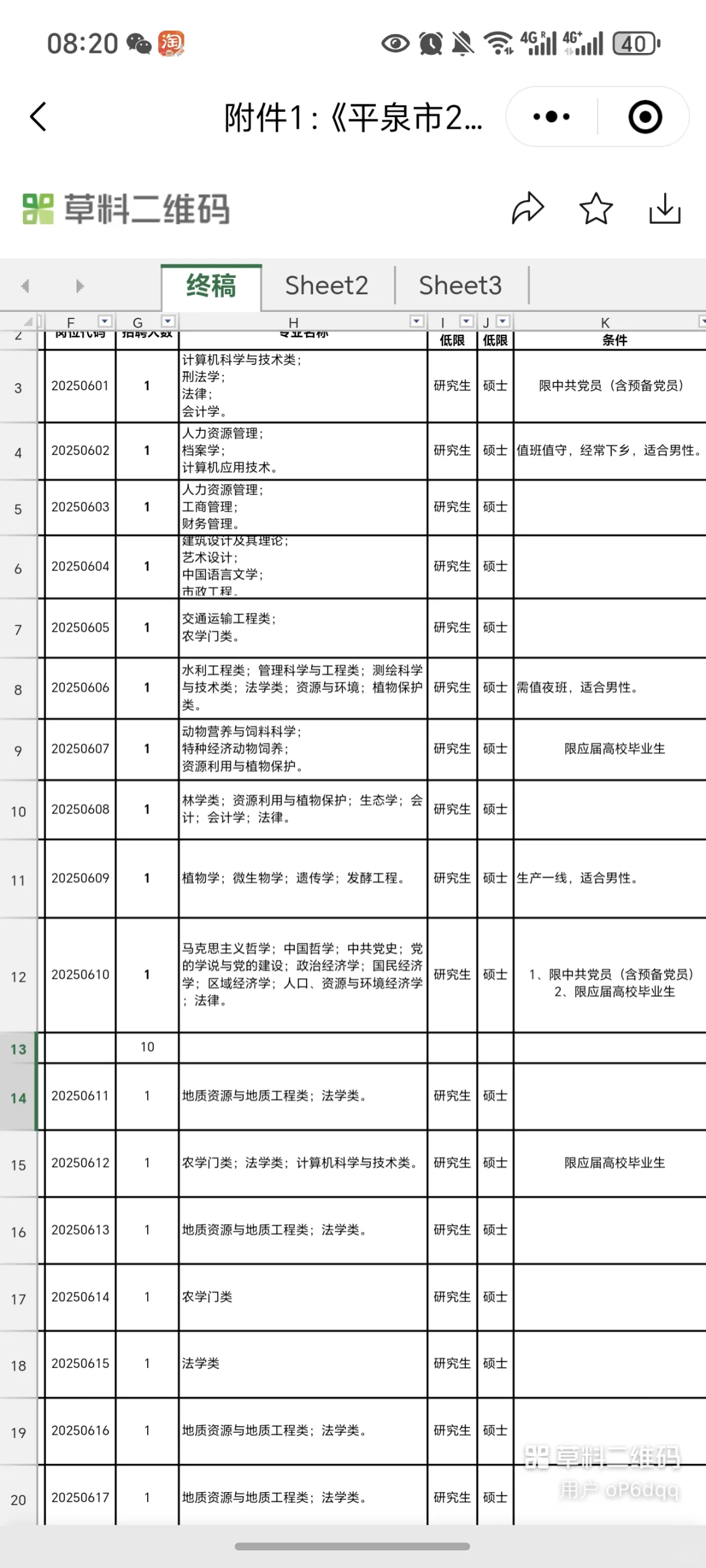 25年平泉市选聘17人🧨