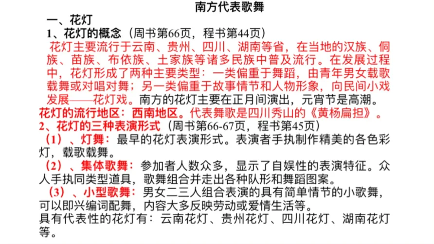 考研音乐史｜民间歌舞音乐核心考点大梳理！💯