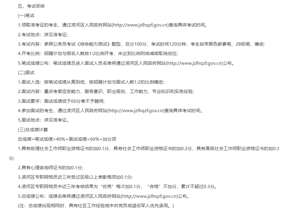 锦州社区岗招聘80人！大专可报！