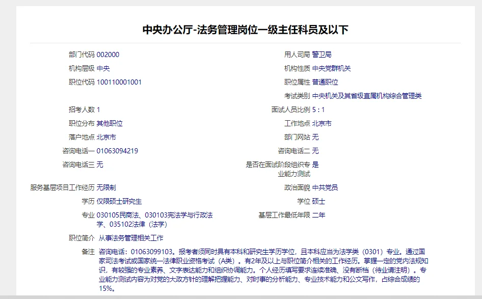 为啥这么好的岗位没人报啊？避我锋芒？