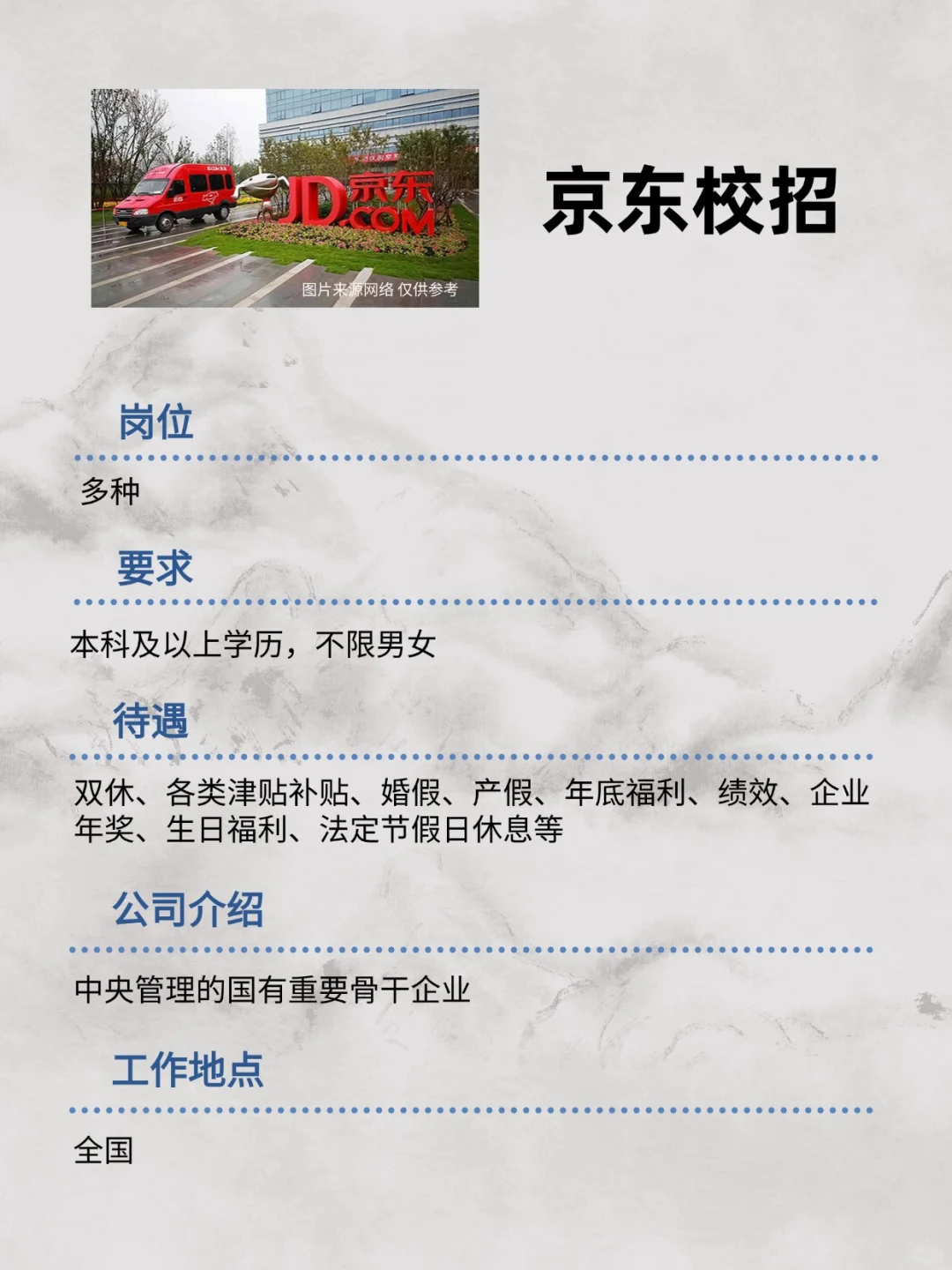 京东集团招人啦
