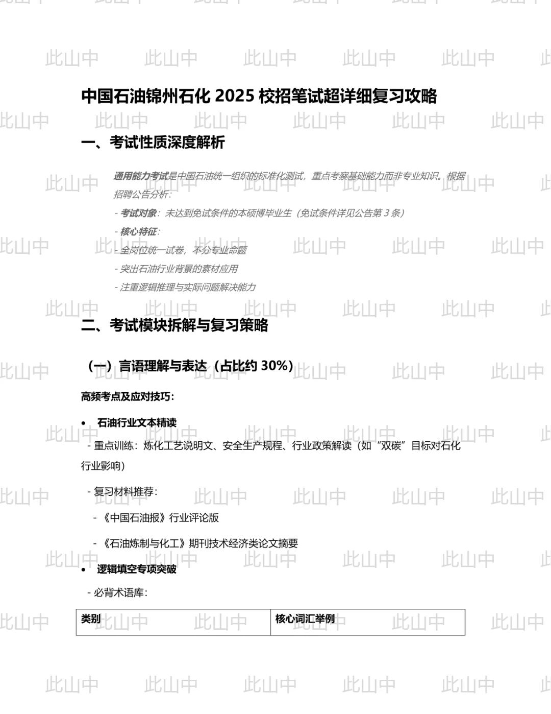 秋季中国石油锦州石化分公司招聘