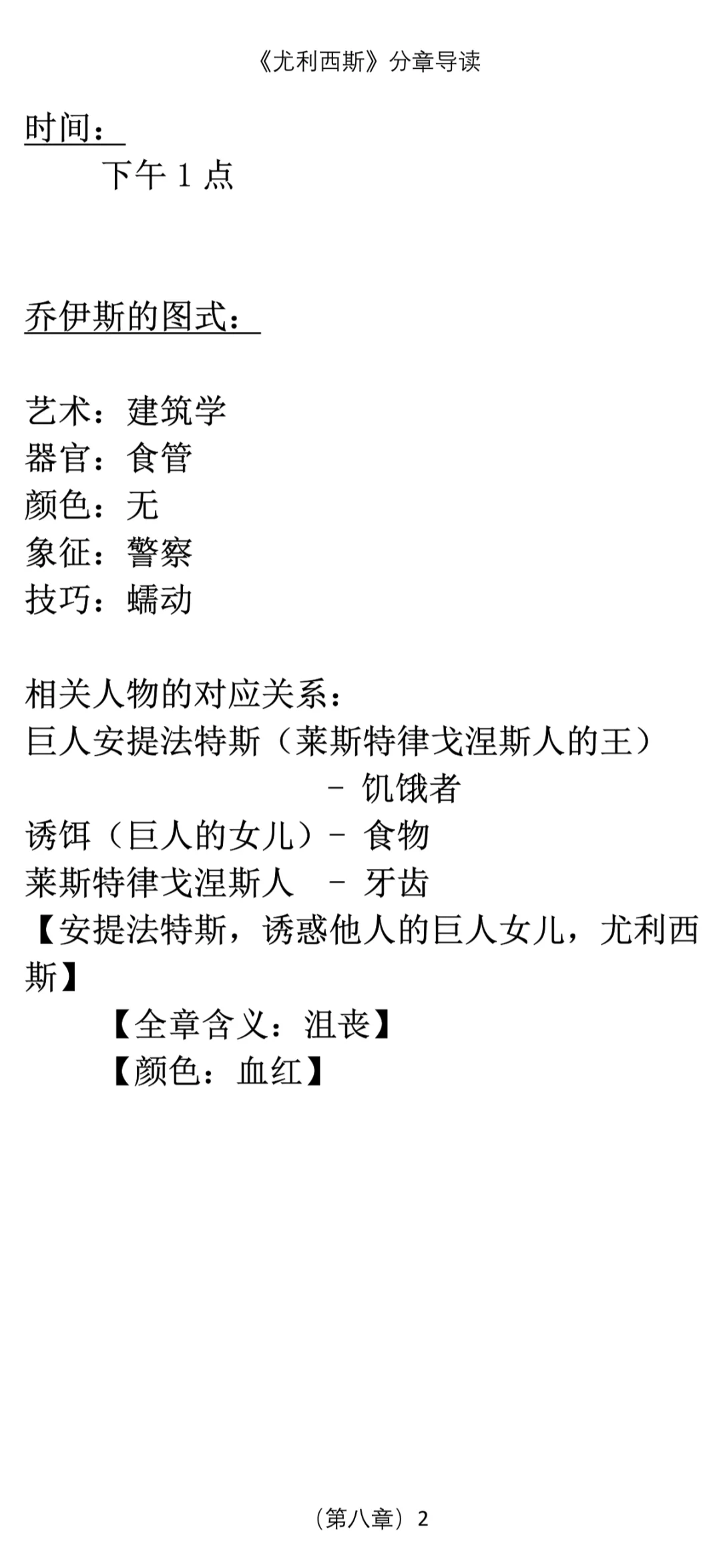 读通学懂《尤利西斯》（导读连载19）