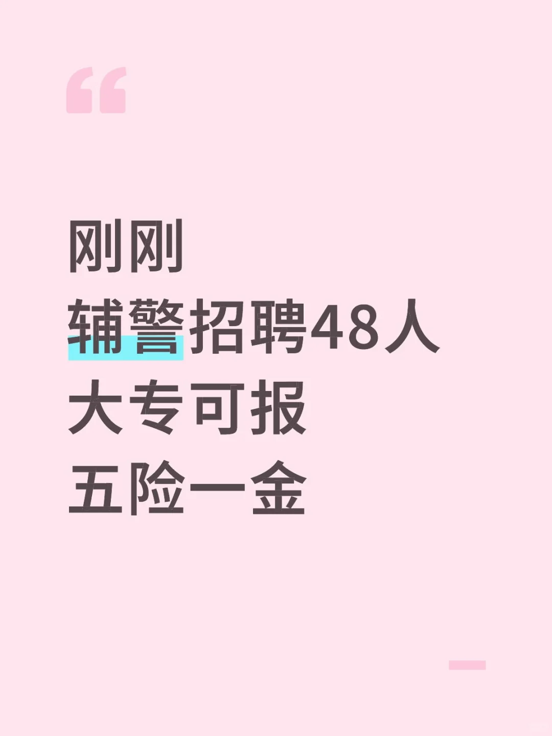 河北石家庄市公安局新华分局招聘辅警48人