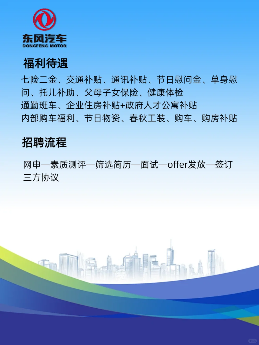 东风汽车最新招聘公示，带编，好进