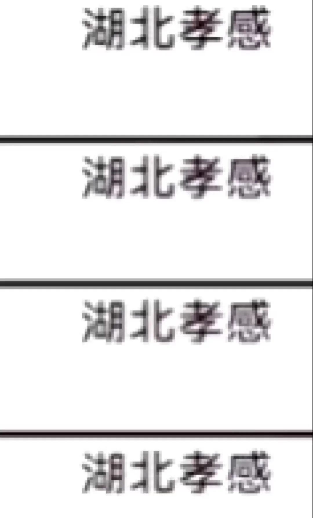 湖北孝感出了出了！！！！