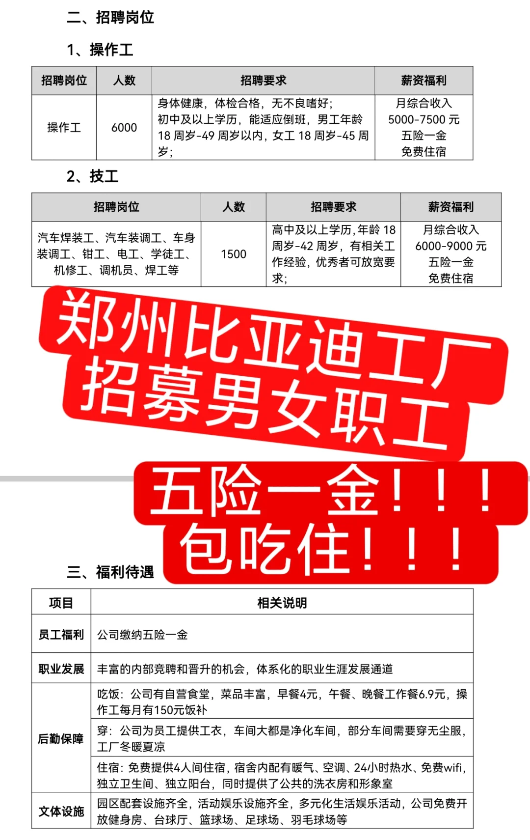 三门峡找工作的饱饱看过来！