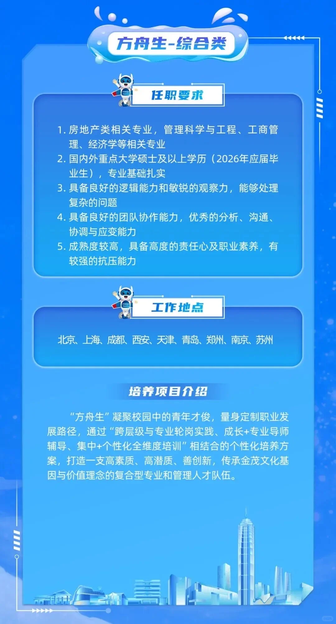 中国金茂2026届校园招聘