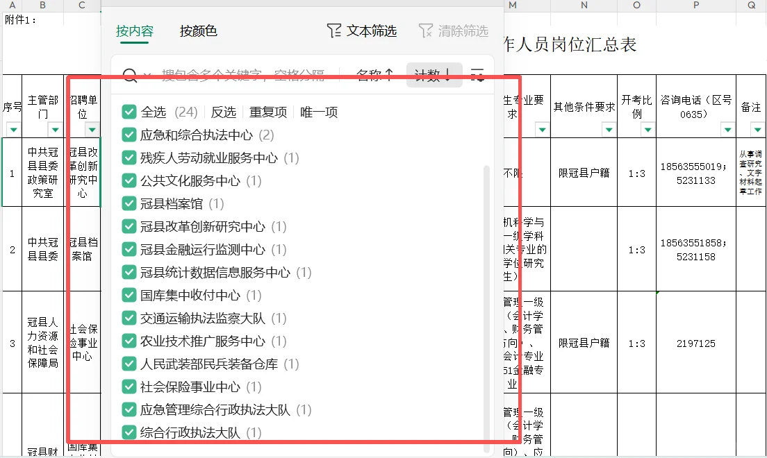 冠县事业编终于出了招录26人