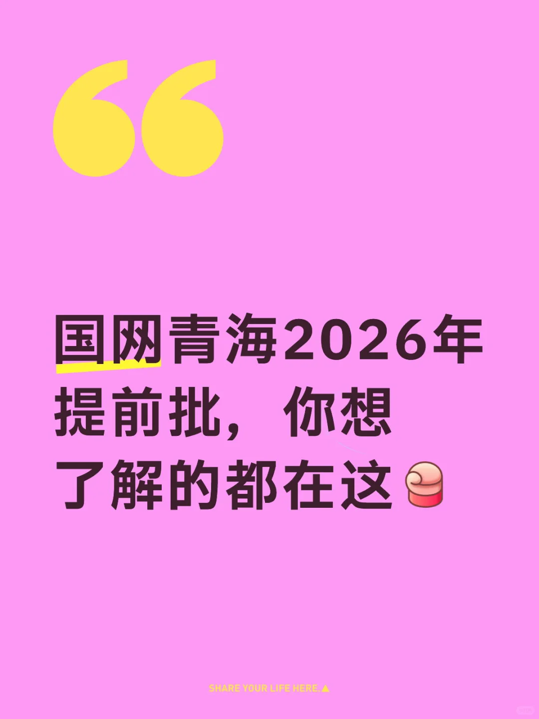 国网青海2026年提前批，你想了解的都在这[拳