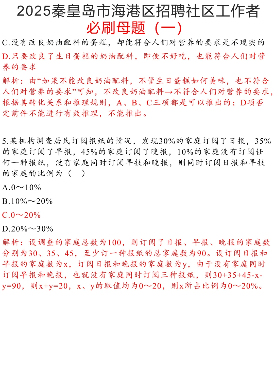 96秦皇岛海港区社区会惩罚每个不看通知的人