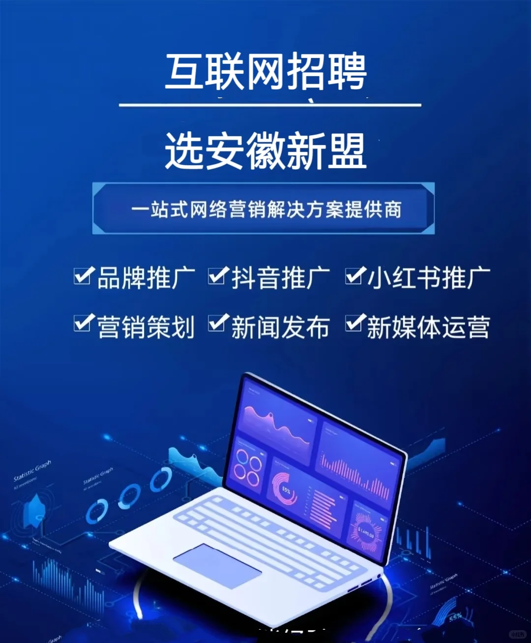 招聘互联网营销销售(淮北本地企业推广方向