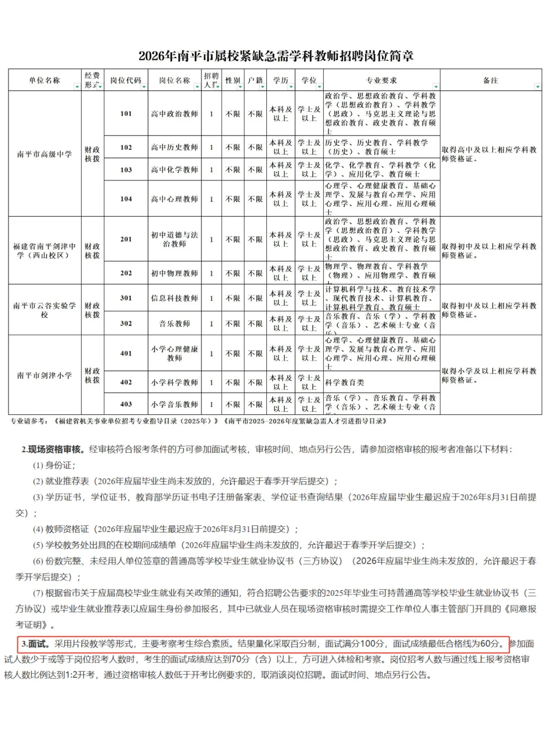 新出编制！南平拟招教师11人！年龄放宽到38