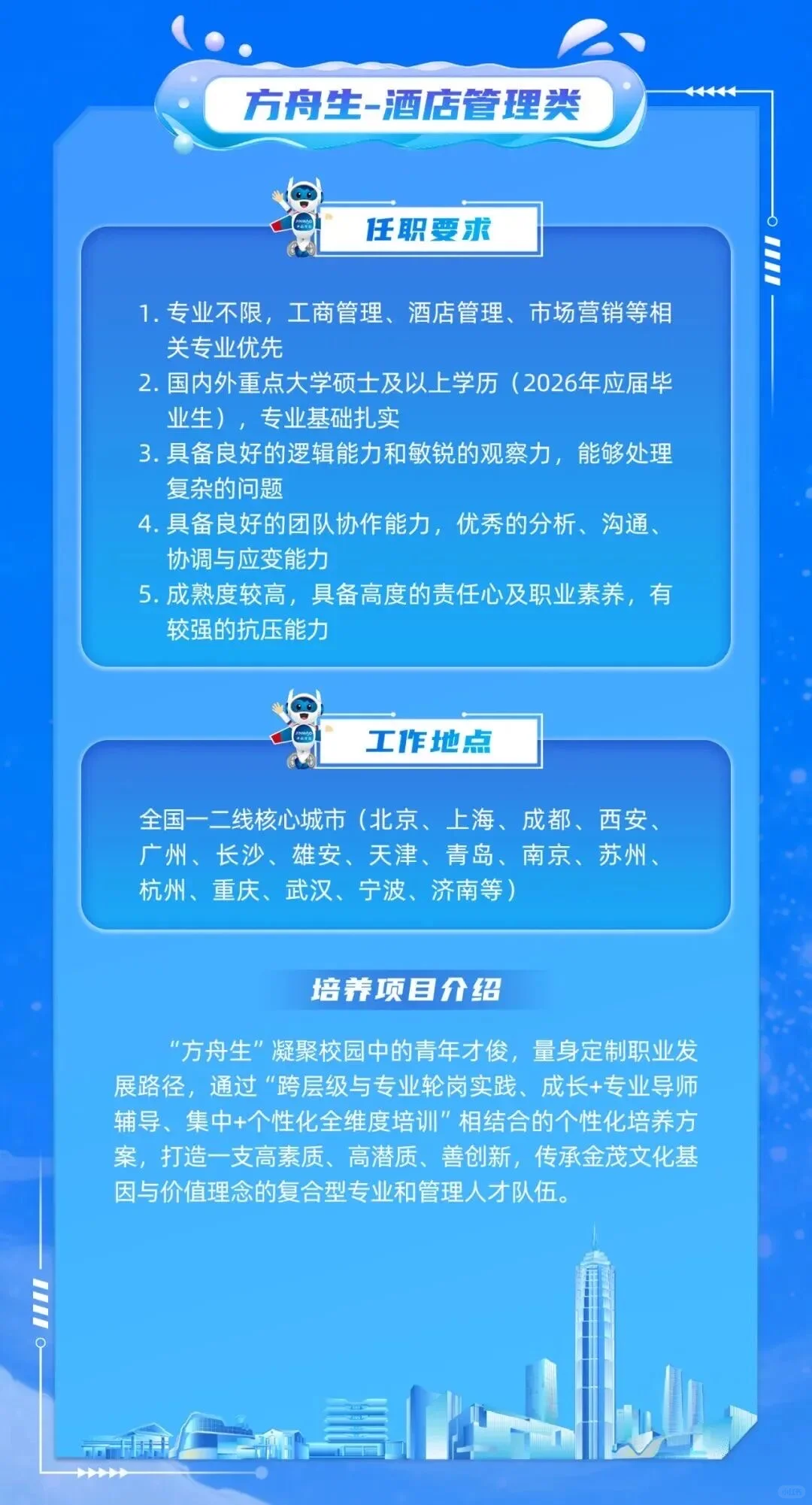 中国金茂2026届校园招聘