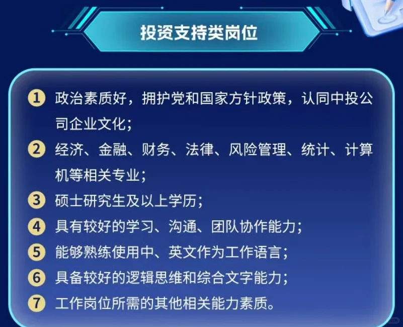 中投公司2026年校园招聘(国家主权财富基金)