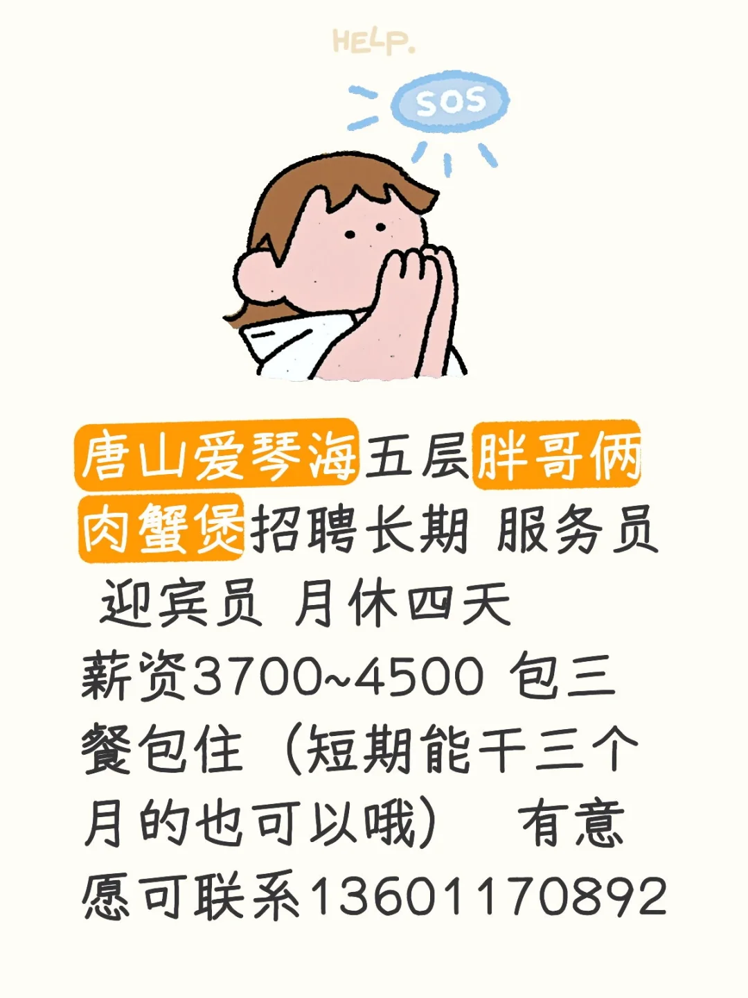 招聘急急急急！！！