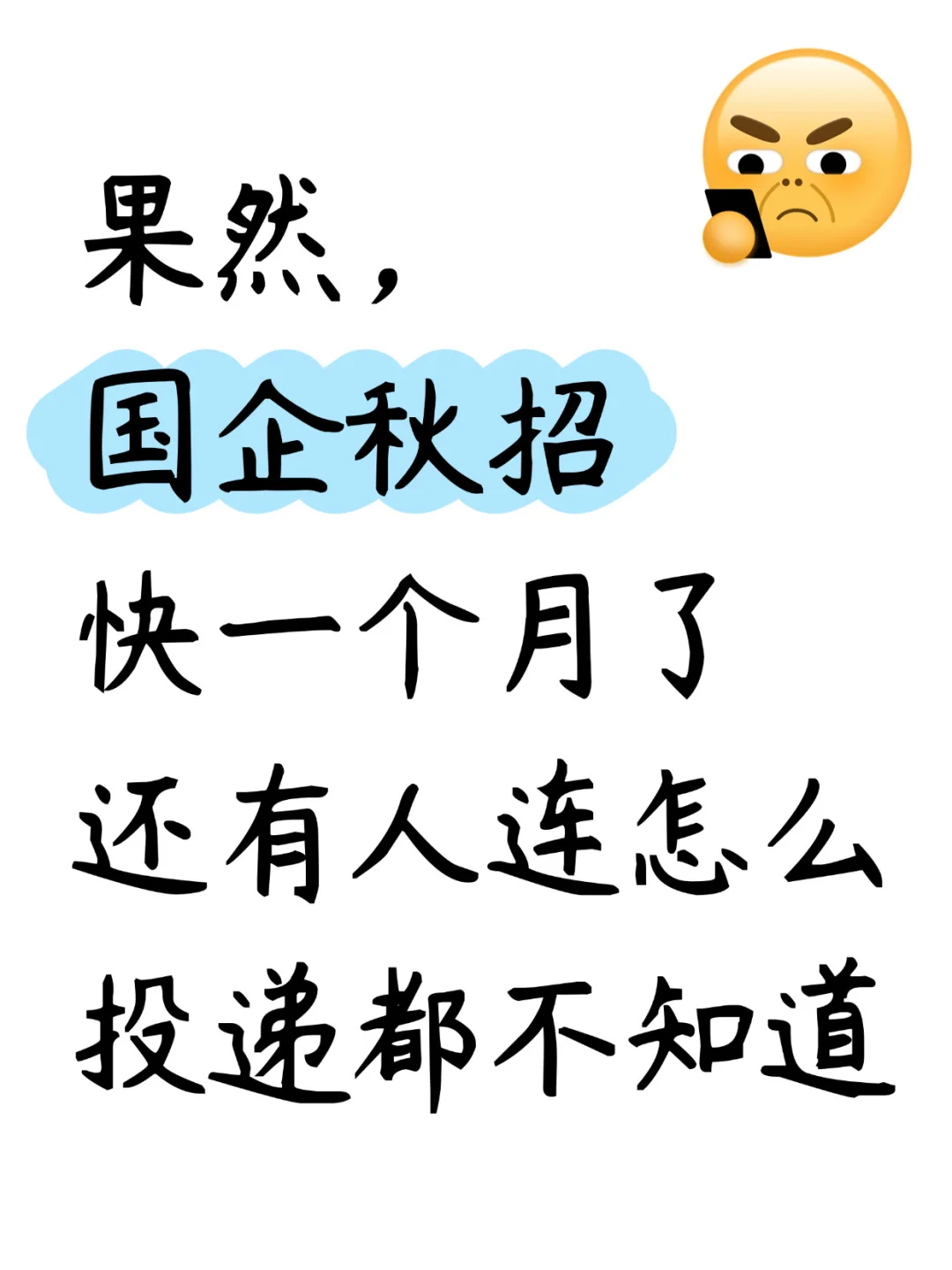 秋招快一个月了还有人连怎么投递都不知道…
