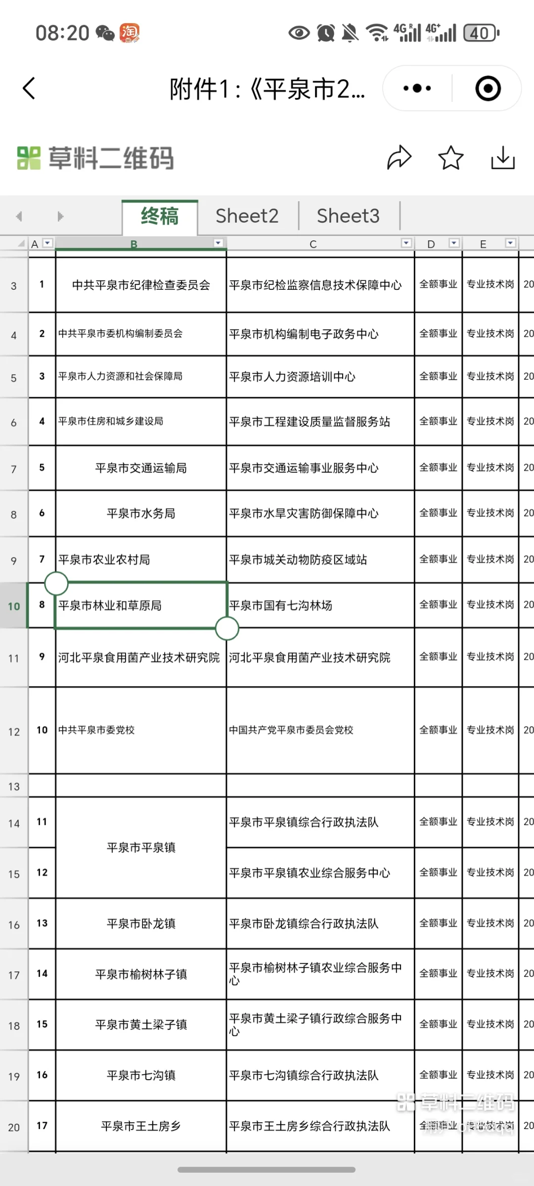 25年平泉市选聘17人🧨
