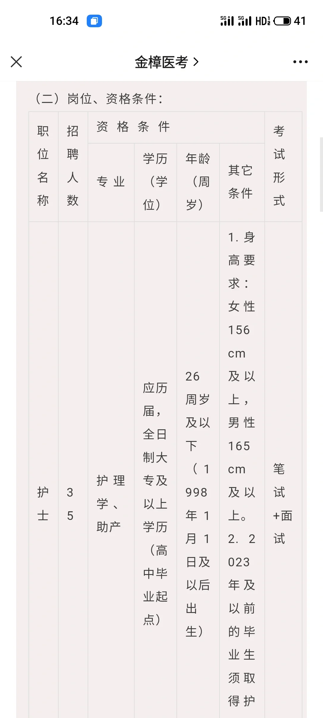 新余市人民医院新招41人！！！