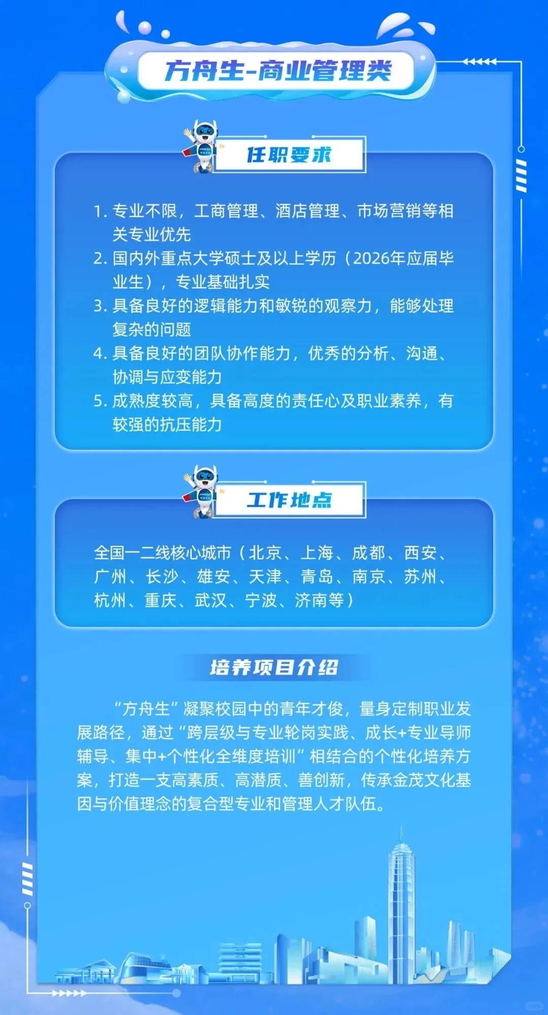 中国金茂2026届校园招聘