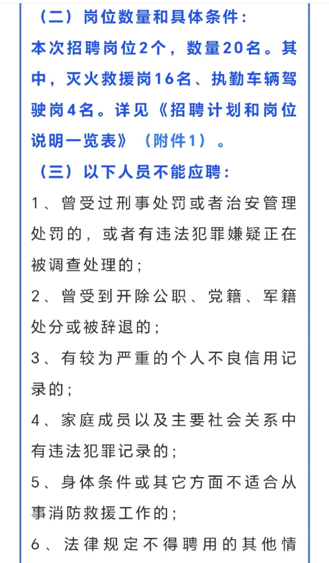 荆州市沙市区消防救援大队公开招聘20人