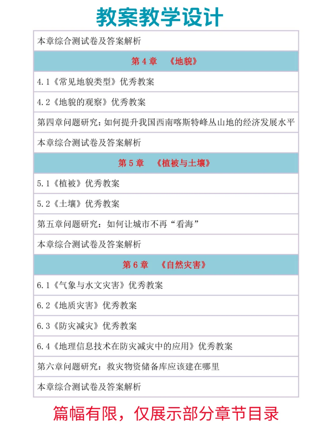 高中地理教资面试真题逐字稿258篇，备考稳