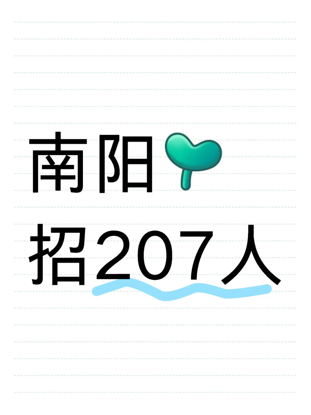 南阳市辅警招207人