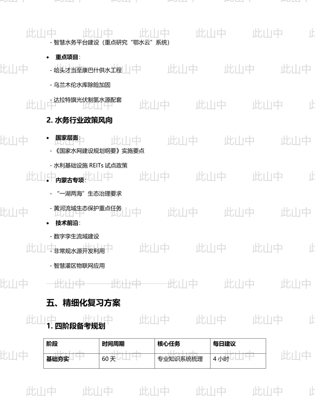 鄂尔多斯市水务投资控股集团招聘