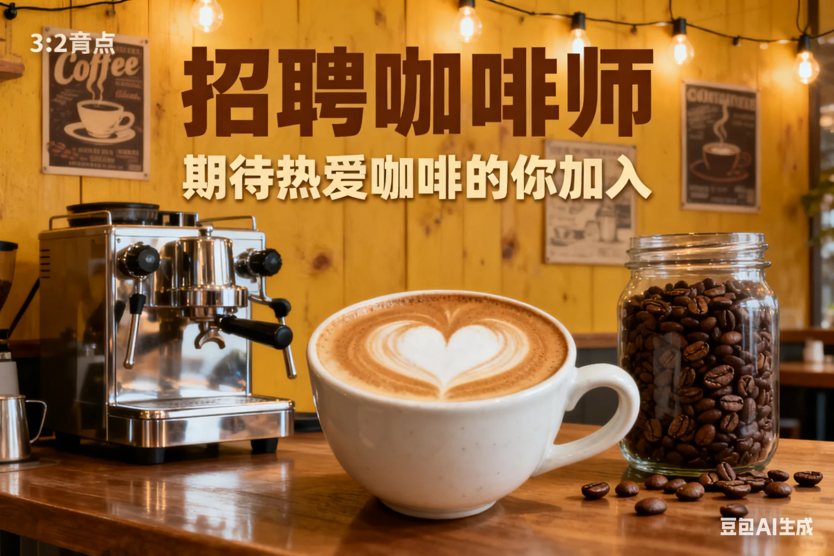 通辽河西招聘咖啡师