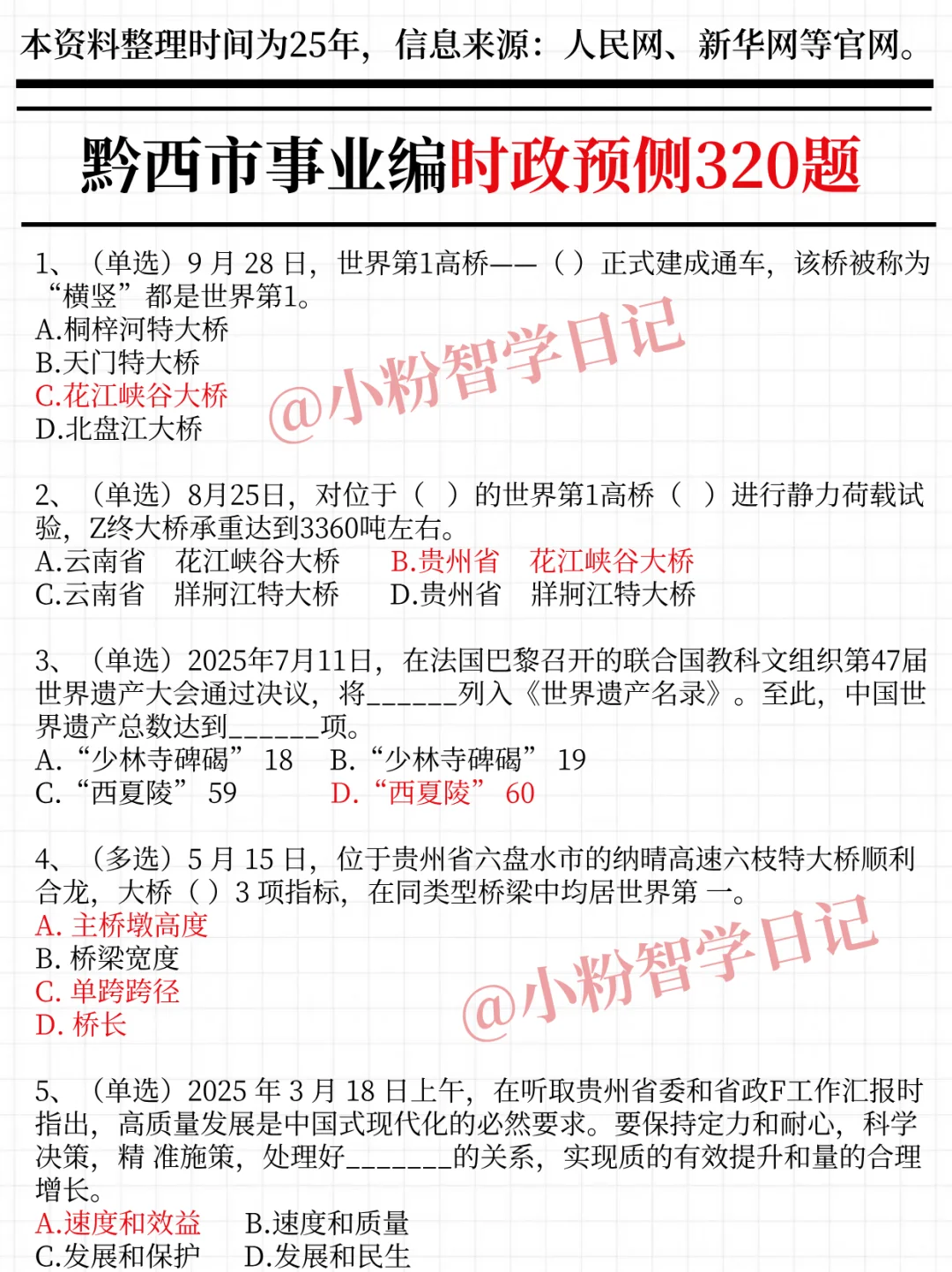 给大家普及一下，11.8黔西市事业编的强度！
