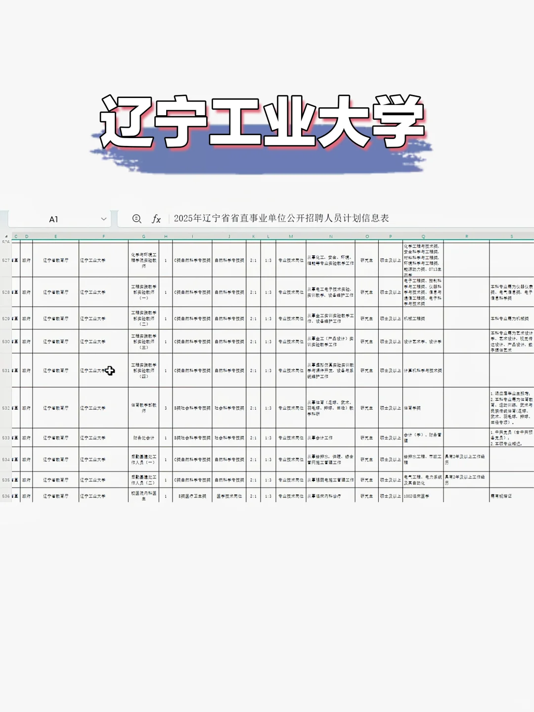 硕士丝滑进高校1️⃣8️⃣站：辽宁工业大学