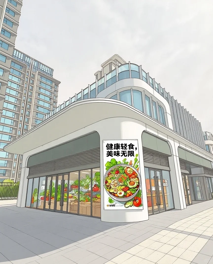 维绿轻食招聘校园合伙人