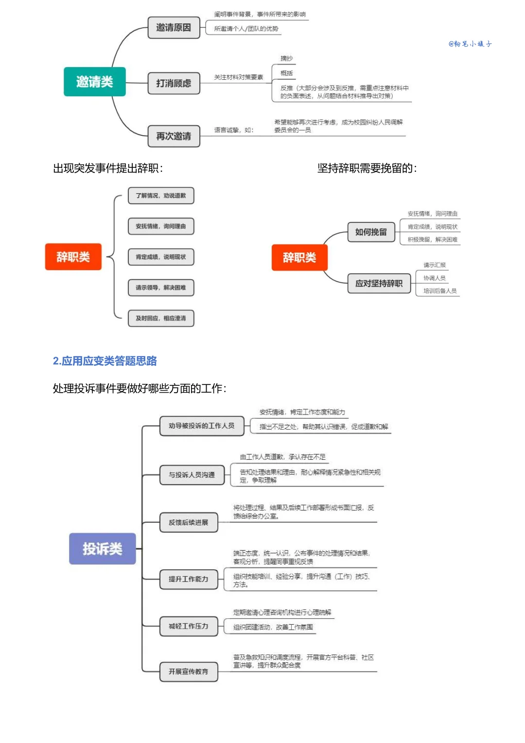 事业单位A 类｜综应考前 3 天救急抢分