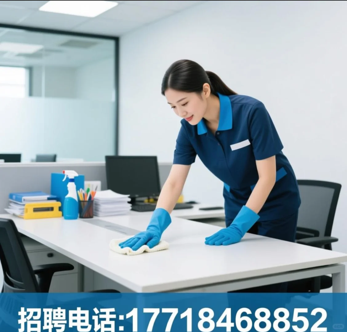 急招保洁一名
