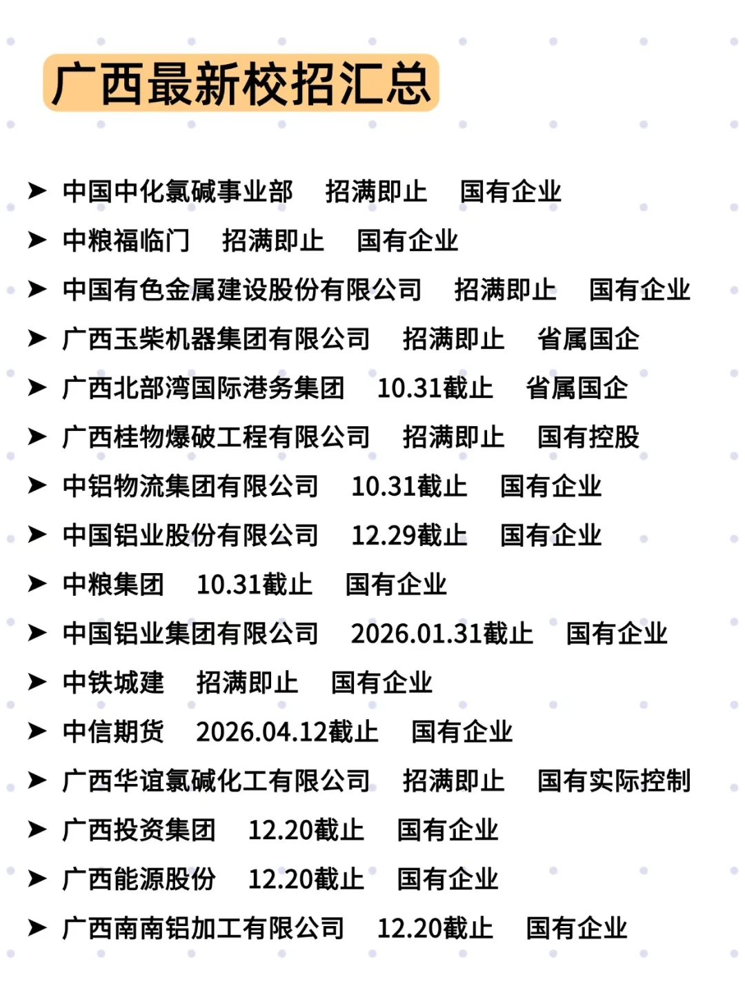 广西央国企校招俺不中了！