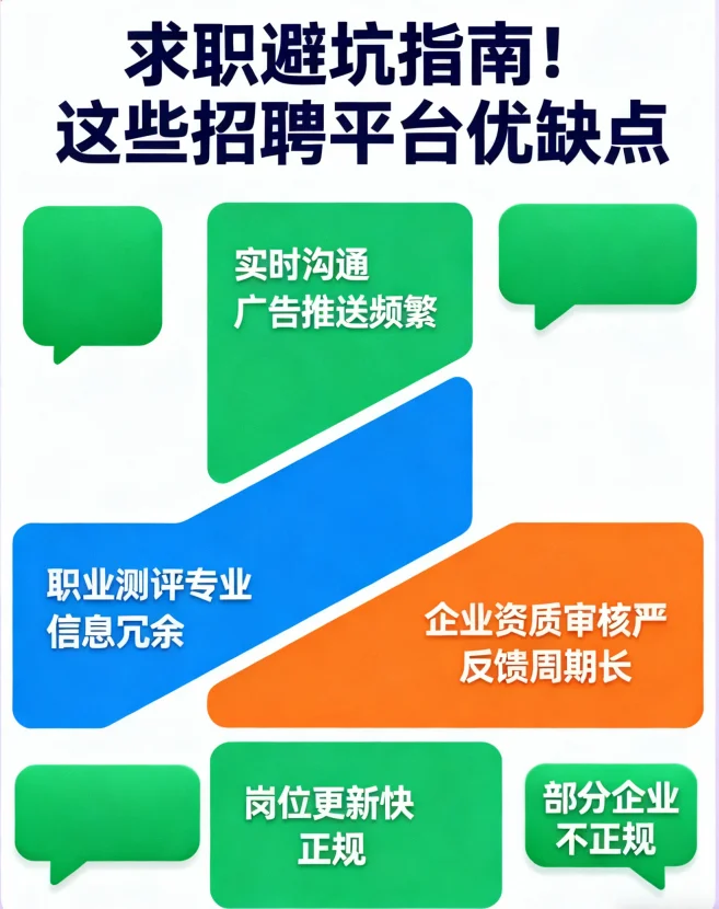 求职避坑指南!🔥这些招聘平台优缺点