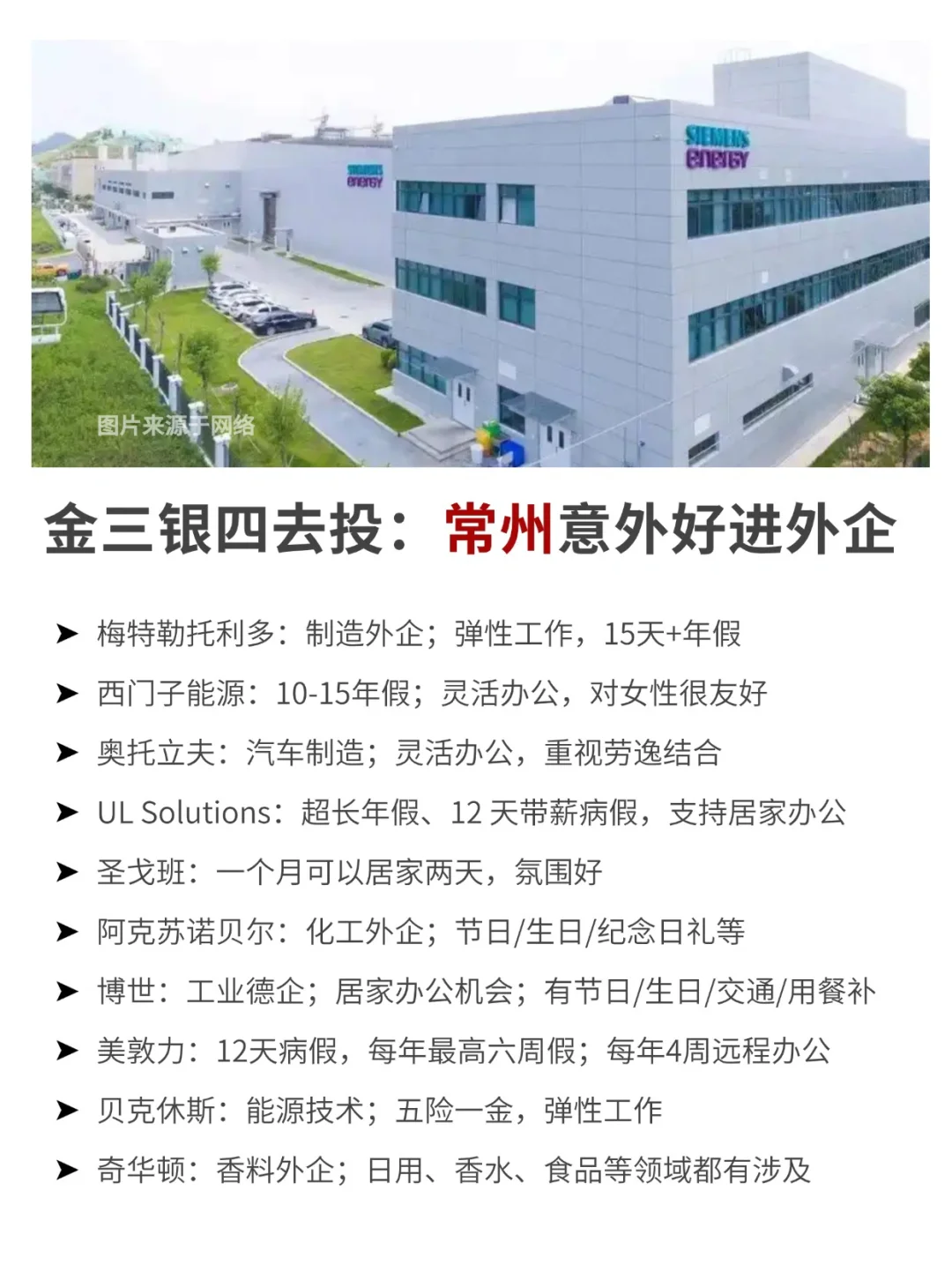 金三银四去投：常州意外好进外企