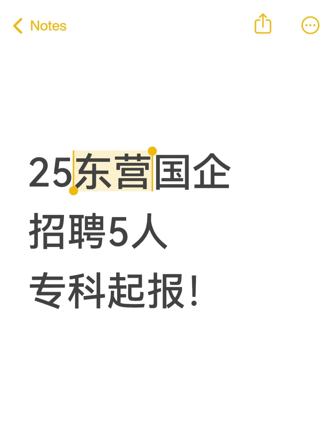 25山东绿色清洁能源公司招聘5人🔔