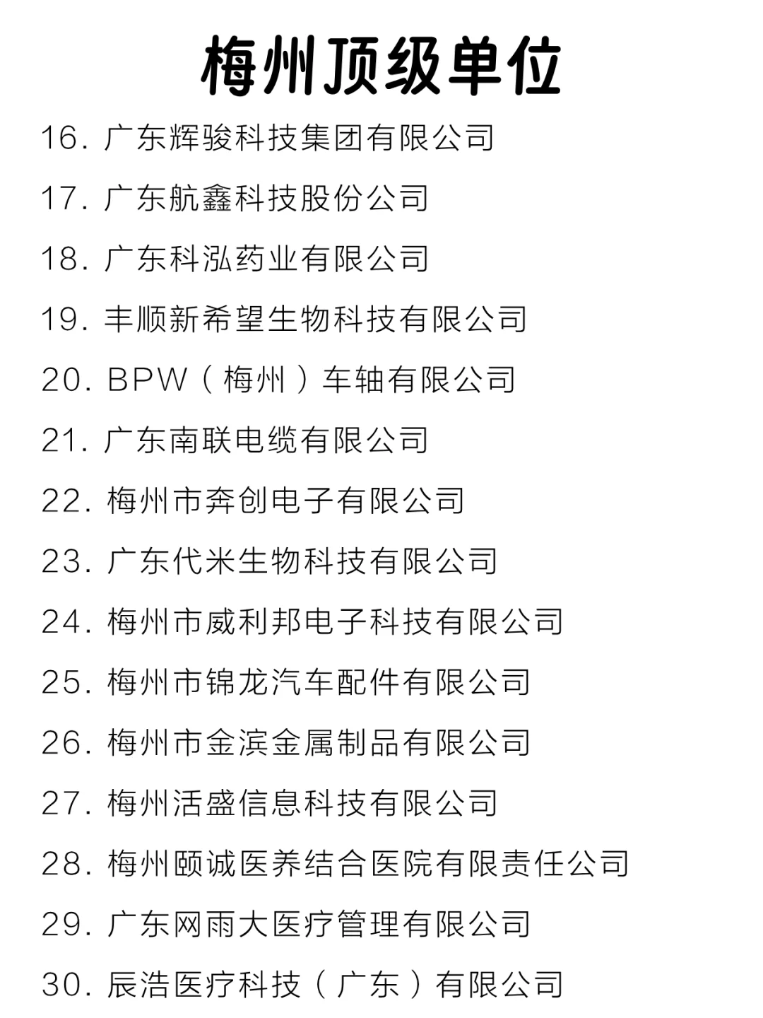 梅州顶级单位盘点来啦～