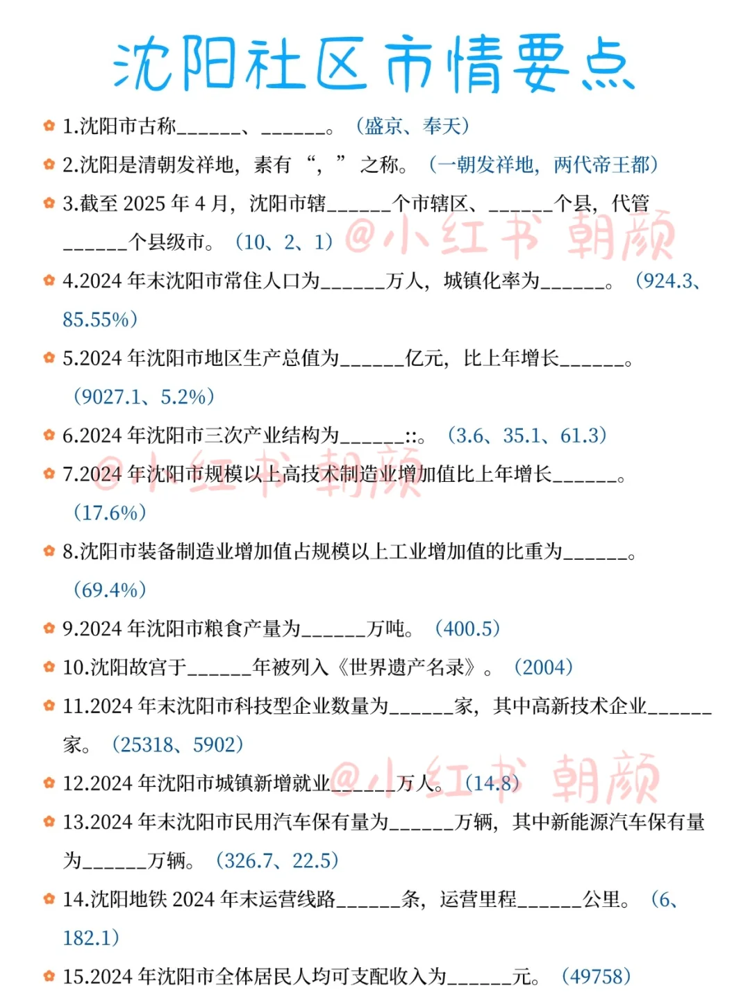 11.15沈阳社区工作者考试，大概率就考这些