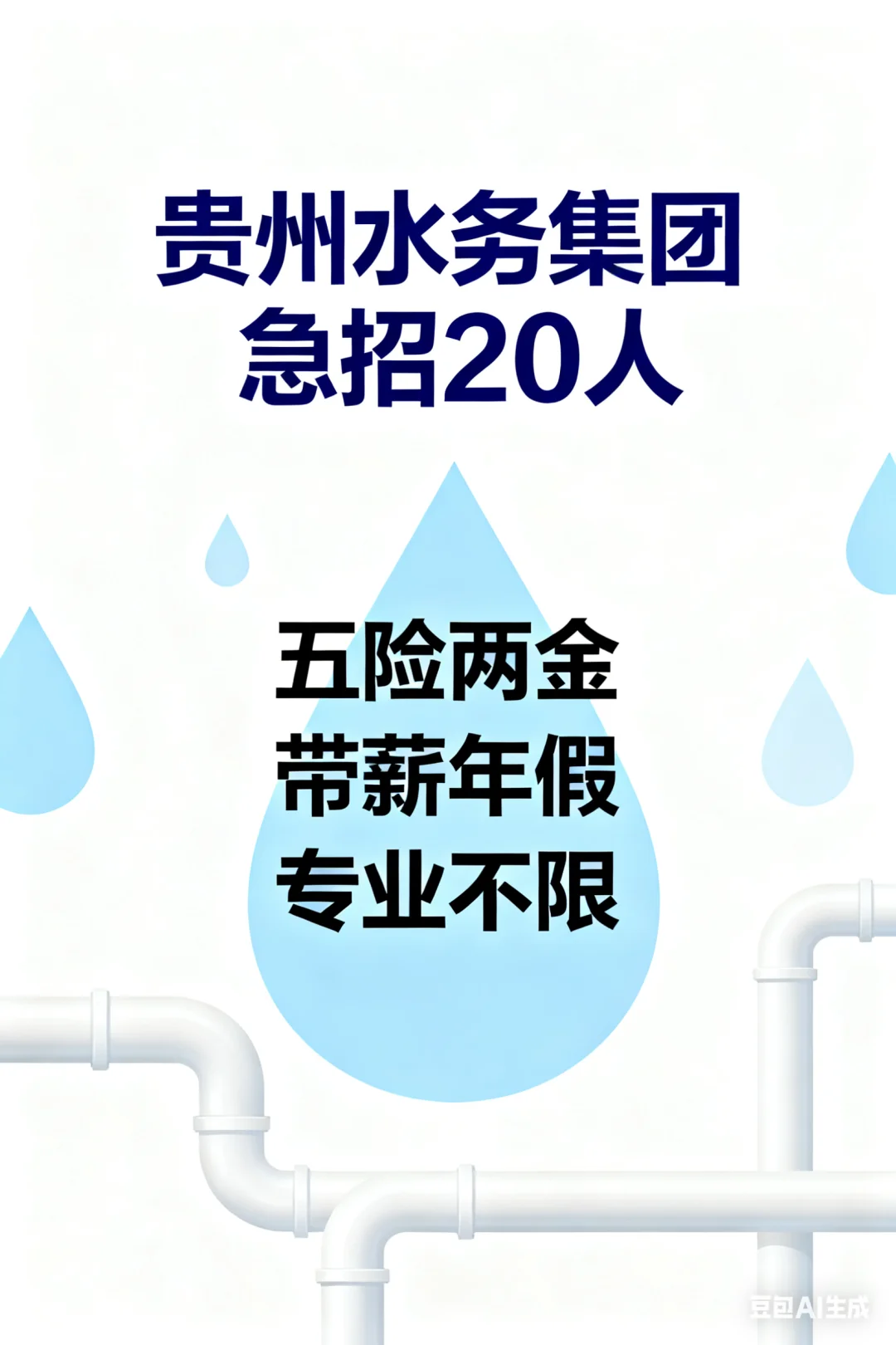 贵州水务集团招聘