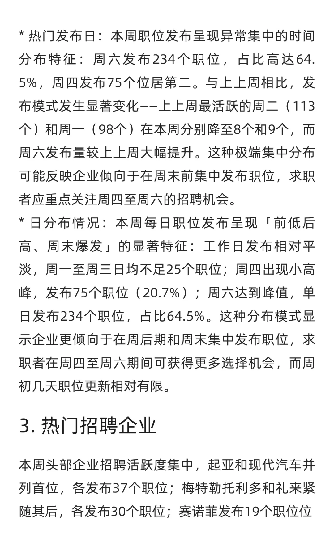 WatchJobs求职市场周分析报告