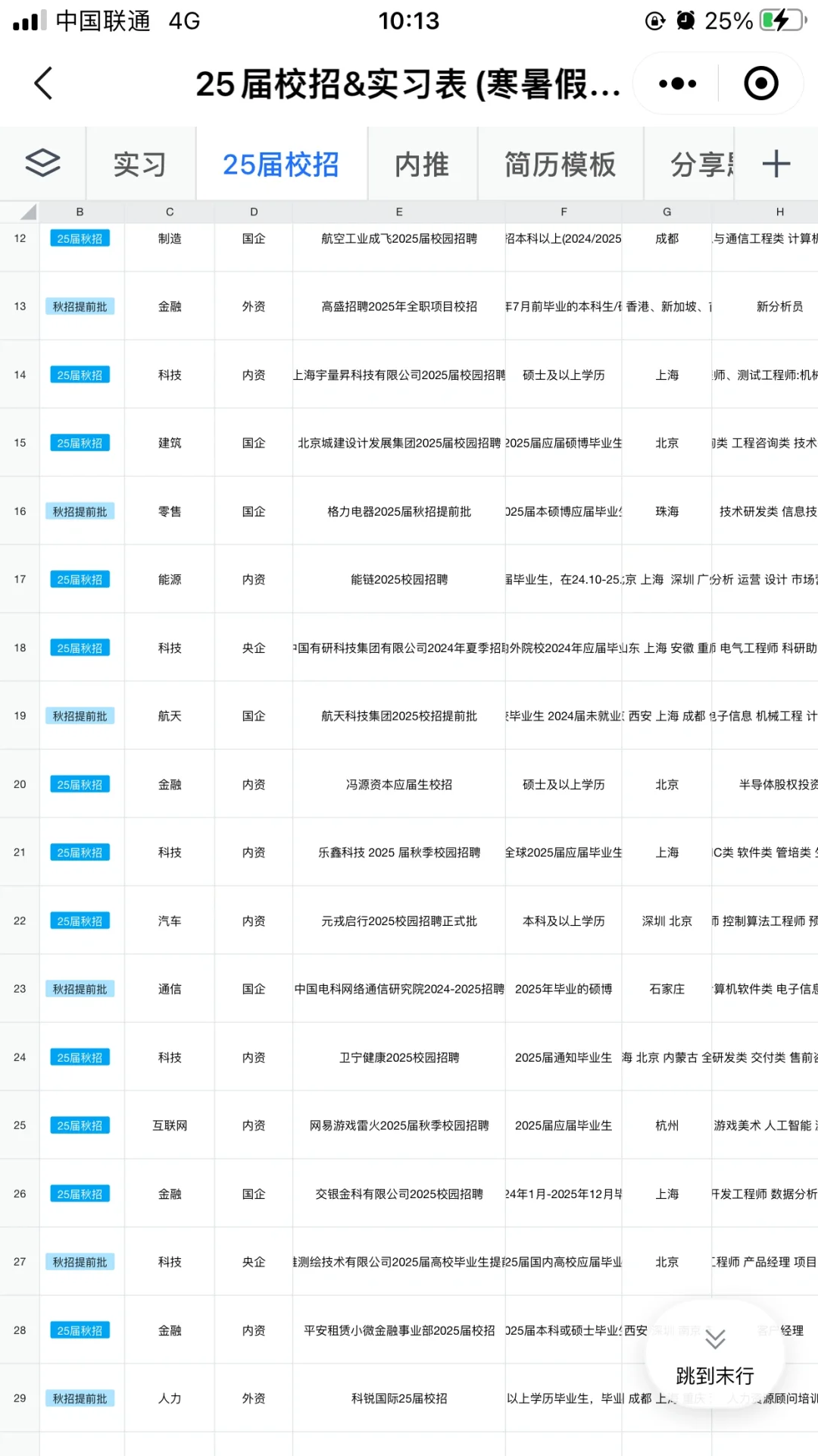 7.19 国央企秋招大量捞人，早早投！
