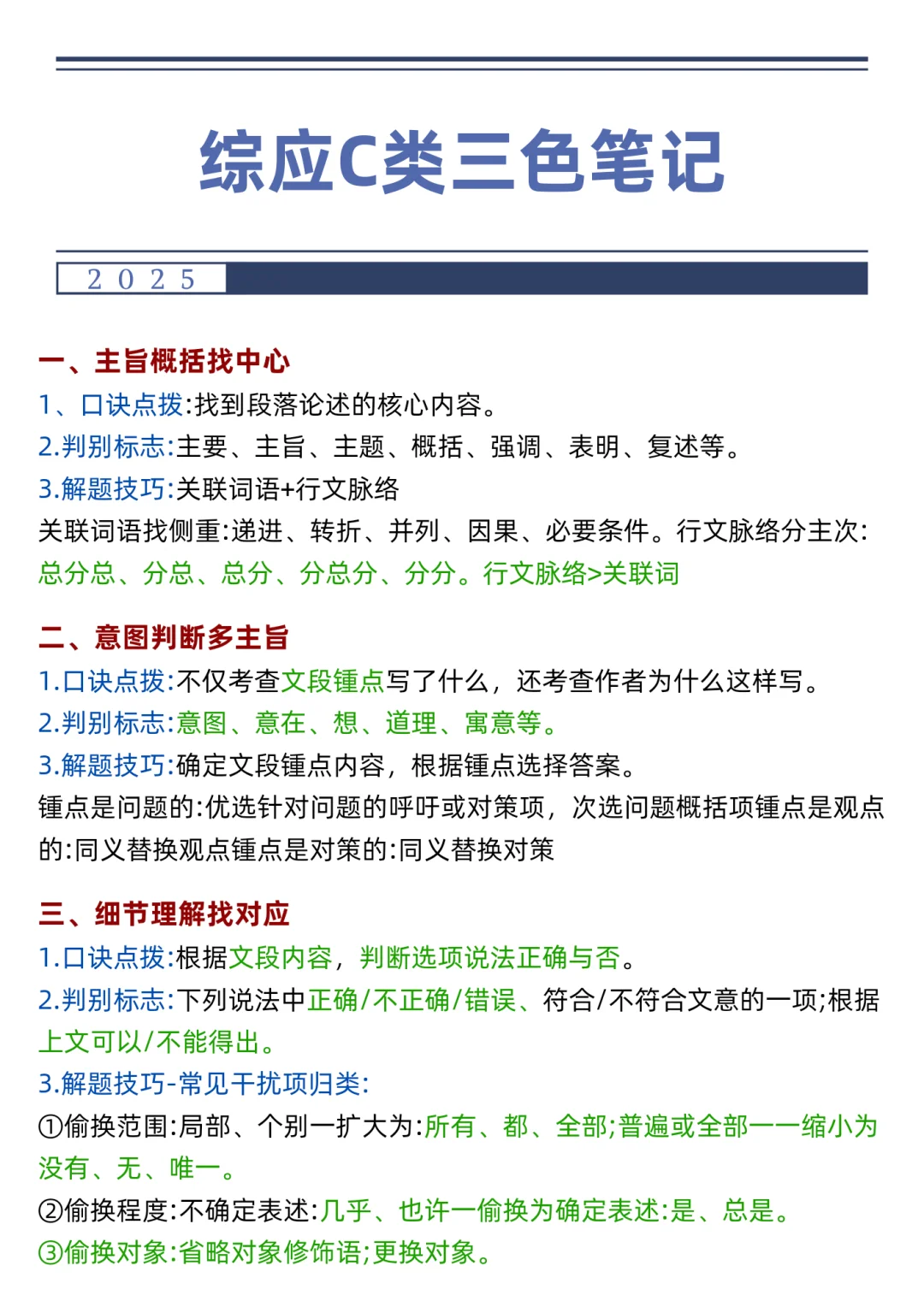 下周六事业编C类，作文预侧就这10篇，抓紧