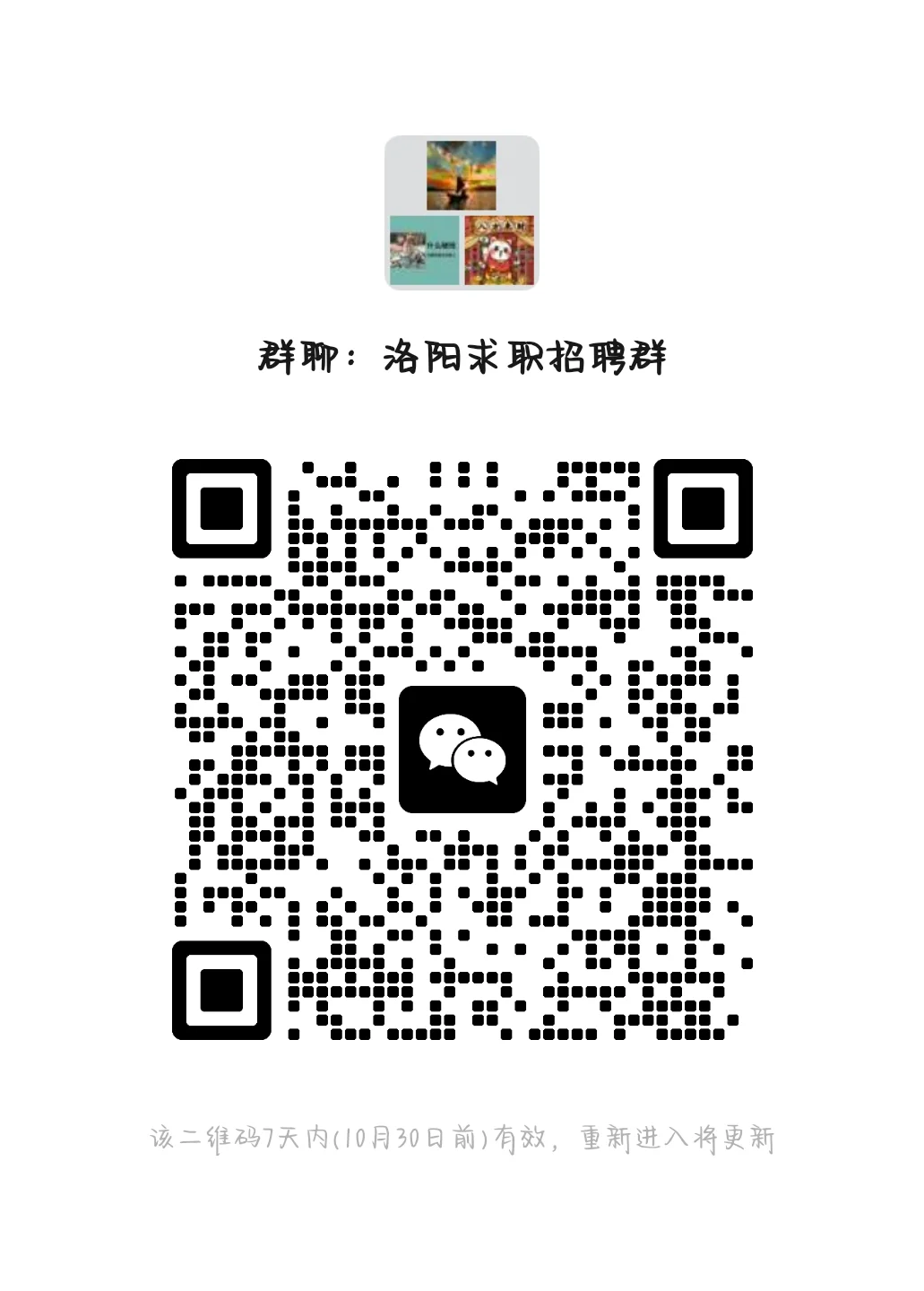 洛阳本地求职招聘交流